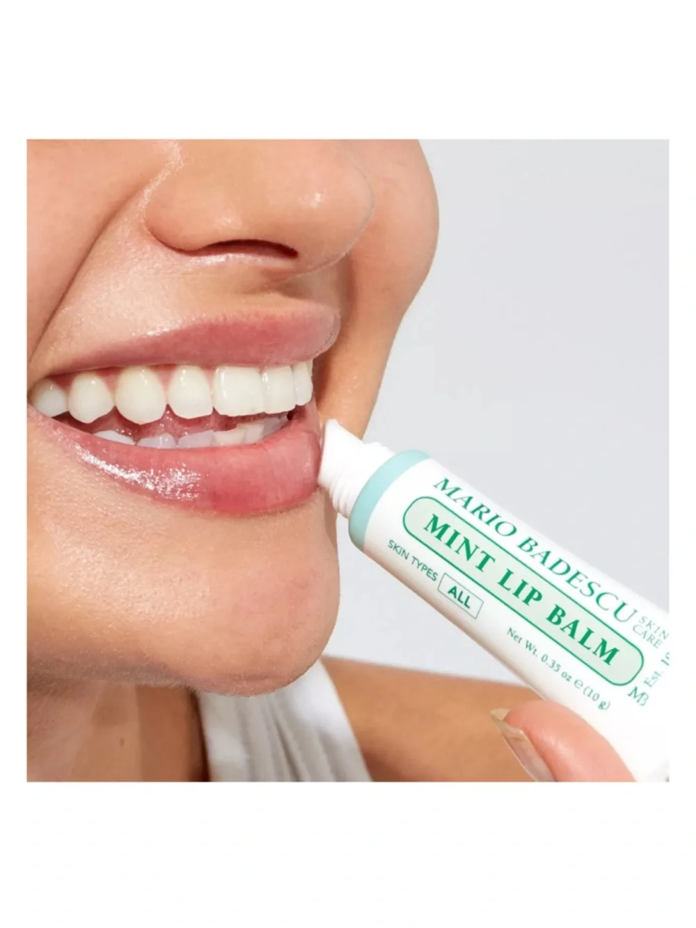 MARIO BADESCU Mint Lip Balm NIB 0.35oz New in box